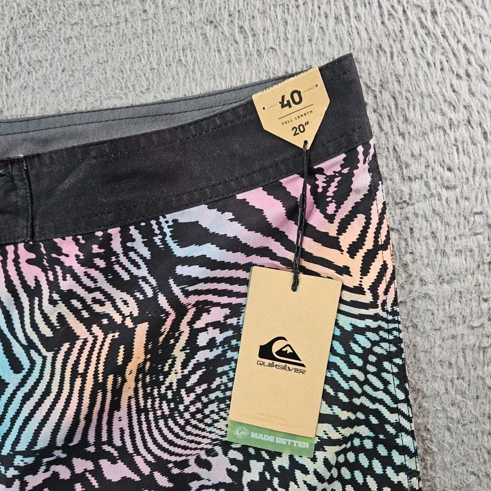 NWT Quiksilver Board Shorts Swim Trunks‎ Men 40 No Liner 20